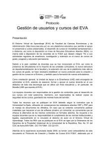 Protocolo de Creación y Gestión de Cursos EVA FCEA