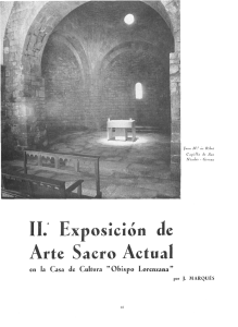 11. Exposición de Arte Sacro Actual