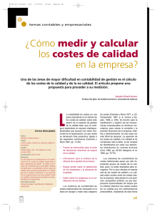 ¿Cómo medir y calcular los costes de calidad en la empresa?