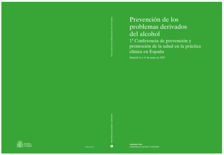 Prevención de los problemas derivados del alcohol