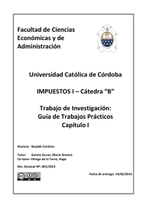 Unidad I Ejercicios - Blog UCC - Universidad Católica de Córdoba