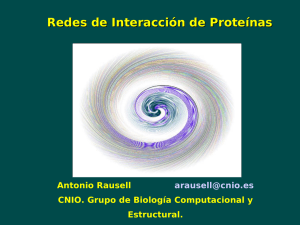 Redes de Interacción de Proteínas