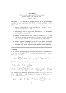Soluciones del Examen Final (Julio 2001)