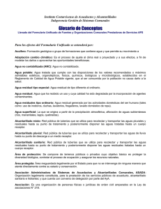 Glosario Formulario Unificado - Instituto Costarricense de