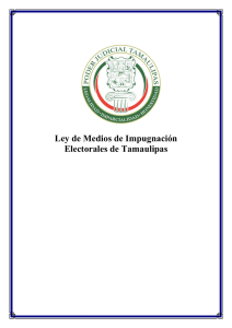 Ley de Medios de Impugnación Electorales de Tamaulipas