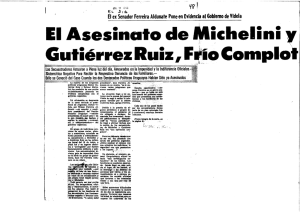 El ex Senador Ferreira Aldunate Pone en Evidencia al Gobierno de