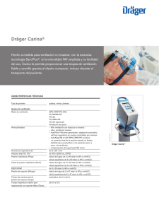 Product information: Dräger Carina®