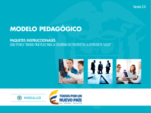 Modelo-pedagogico - Ministerio de Salud y Protección Social