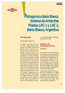 Petroquímica Bahía Blanca, Sistema de Antorchas Plantas LHC