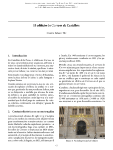 El edificio de Correos de Castellón