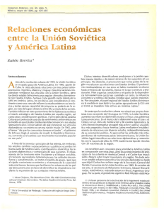 Relaciones económicas entre la Unión Soviética y América Latina