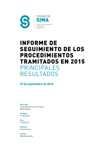 Informe Seguimiento procedimientos 2015 FINAL