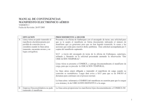 manifiesto - manual de contingencias internas EXPRESS V 3.