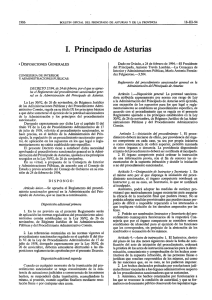 Reglamento Sancionador Asturias: Procedimiento Administrativo