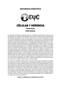 células y herencia - Expedición Ciencia