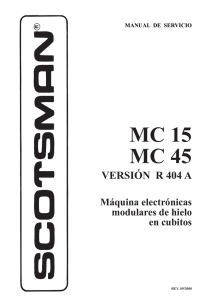 MC 15-45 - Scotsman Ice Systems