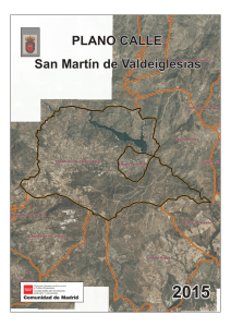 PLANO CALLE San Martín de Valdeiglesias