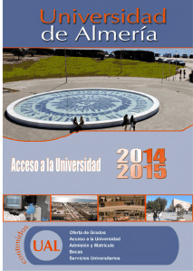 Revista Acceso Universidad de Almería