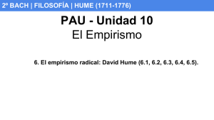 PAU - Unidad 10 El Empirismo