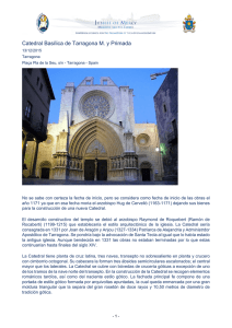 Catedral Basílica de Tarragona M. y Primada