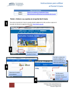 1 Instrucciones para utilizar el Portal E