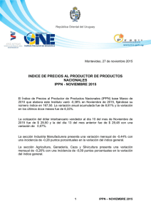 Comunicado de Prensa IPPN Noviembre 2015