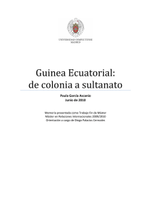 TESINA_Paula García_Guinea Ecuatorial, de colonia a sultanato