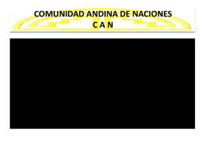 Comunidad Andina de Naciones CAN