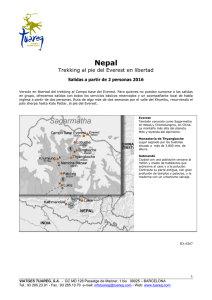 Nepal > Trekking al pie del Everest en libertad