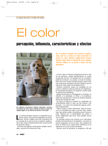 El color: percepción, influencia, características y