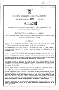 Decreto 2364 del 22 de noviembre de 2012