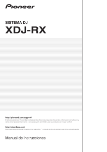 XDJ-RX - Pioneer DJ Support