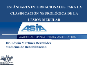 estándares internacionales para la clasificación neurológica de la