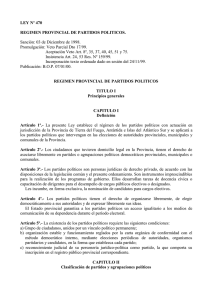 Ley Provincial N° 470 - Poder Judicial de Tierra del Fuego