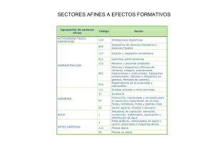 Sectores Afines