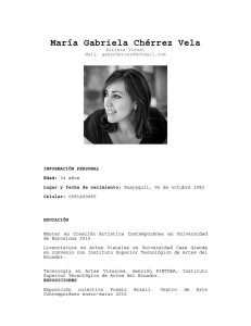 María Gabriela Chérrez Vela