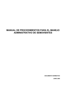 manual de procedimientos para el manejo administrativo de