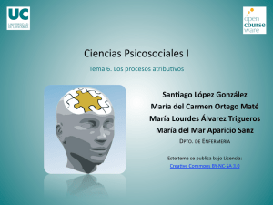 Ciencias Psicosociales I