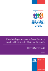 Informe Final: Creación de un Modelo Orgánico de Oficial de