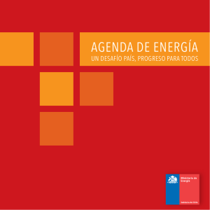 AGENDA DE ENErGíA - Ministerio de Energía