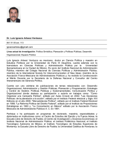 Currículum - El Colegio de Veracruz