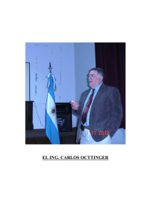 EL ING. CARLOS OCTTINGER