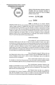DENIEGA CESION iNDUSTRIAL&mdash;ARTESANAL