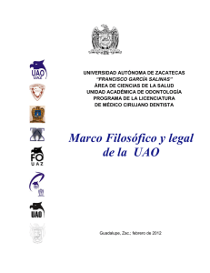 Marco Filosófico y legal de la UAO