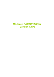 Manual Facturación Emitida v12.06