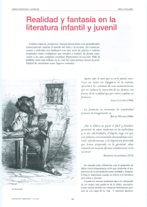 Realidad y fantas&iacute;a en la literatura infantil y juvenil
