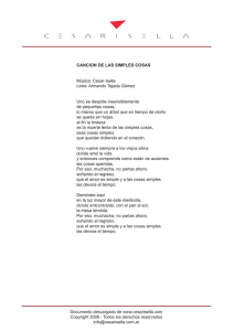 Cesar Isella - Cancion de las simples cosas