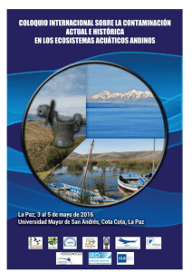 International colloquium on current and ancient contamination in