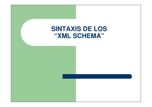 sintaxis de los “xml schema”