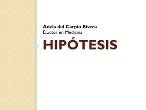 HIPÓTESIS